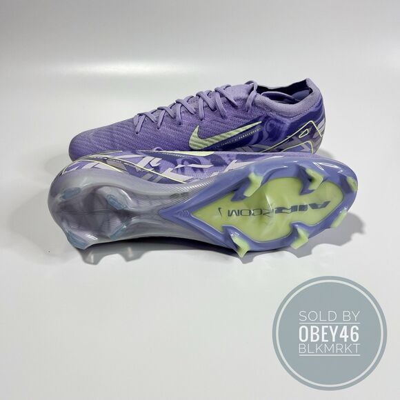 Nike United Zoom Mercurial Vapor 16 Elite FG Soccer Cleats HF1605-500 Size 12 - Picture 4 of 6